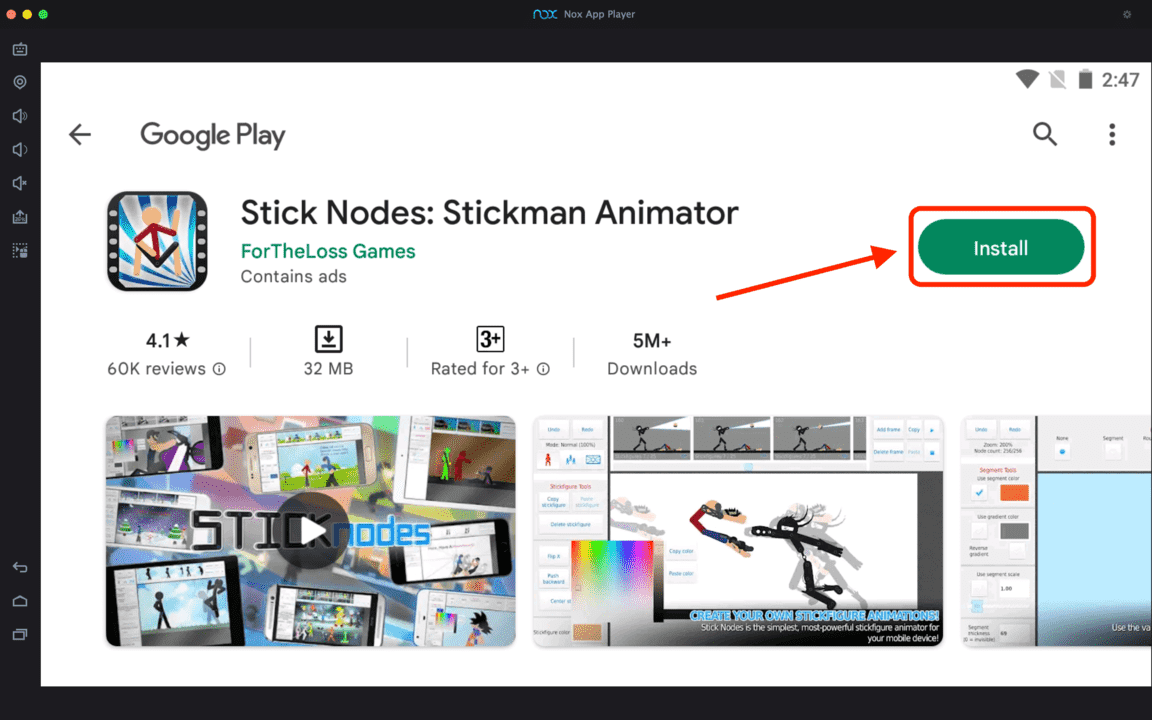 Download and play Stick Nodes Pro - Animator on PC with MuMu Player