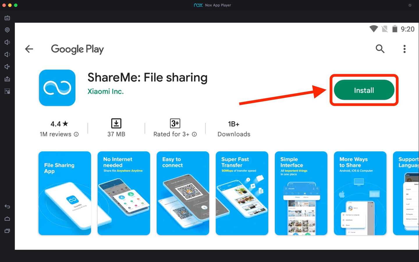 ShareMe For PC 1