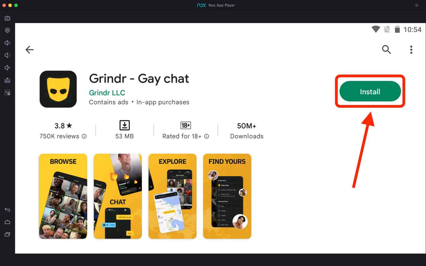 Grindr For PC 1