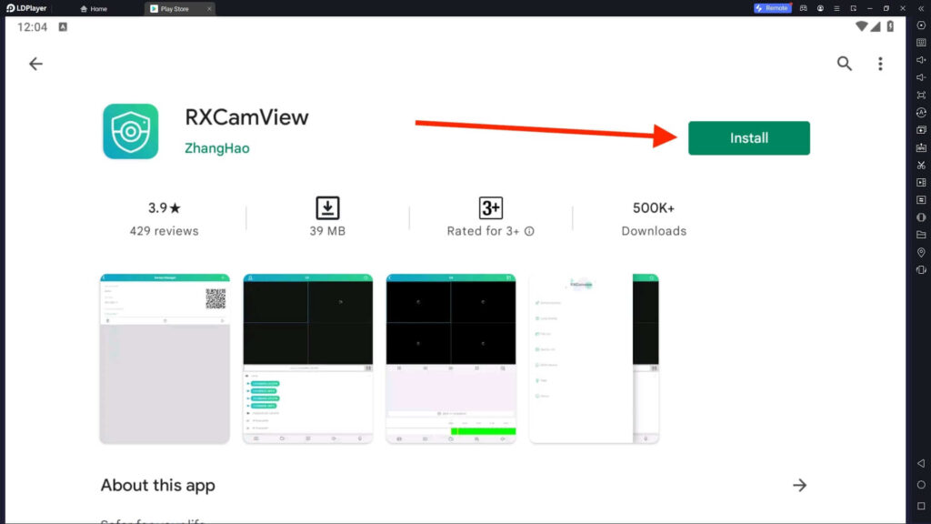 RXCamView For PC 1
