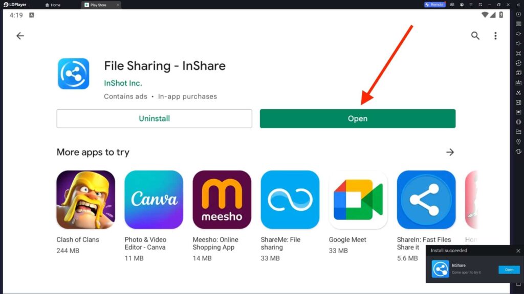 InShare For PC 2