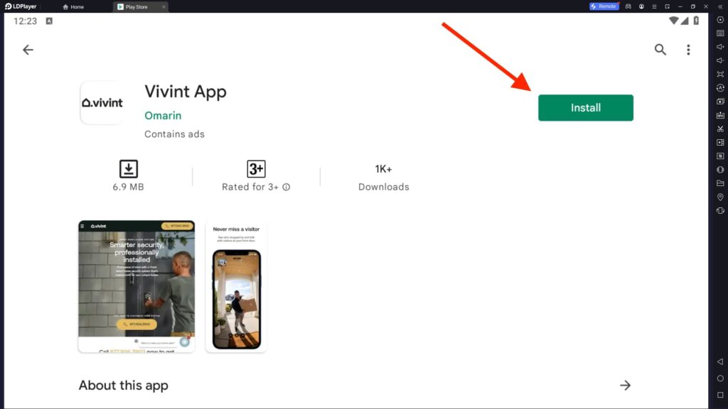 Vivint App For PC 1